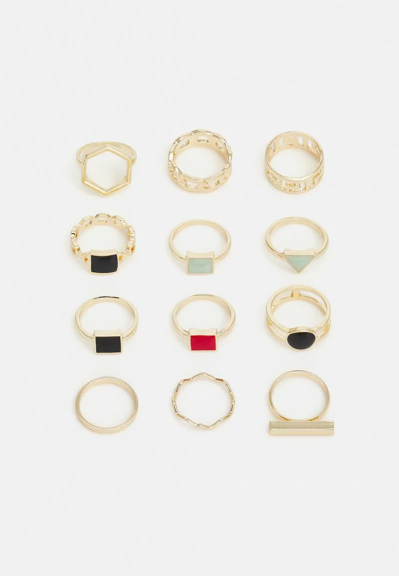 Fire & Glory BLANKI 12 PACK - Ring - Gold-coloured - Damen 3 Fire & Glory BLANKI 12 PACK - Ring - Gold-coloured - Damen