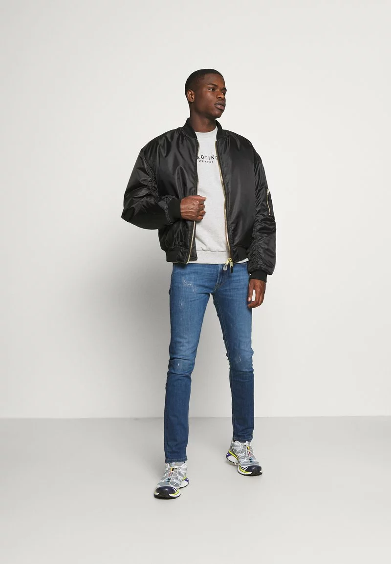 Kaotiko CREW SEATTLE - Sweatshirt - Grey/yellow/green/grape/navy - Unisex 4 Kaotiko CREW SEATTLE - Sweatshirt - Grey/yellow/green/grape/navy - Unisex – Bild 2