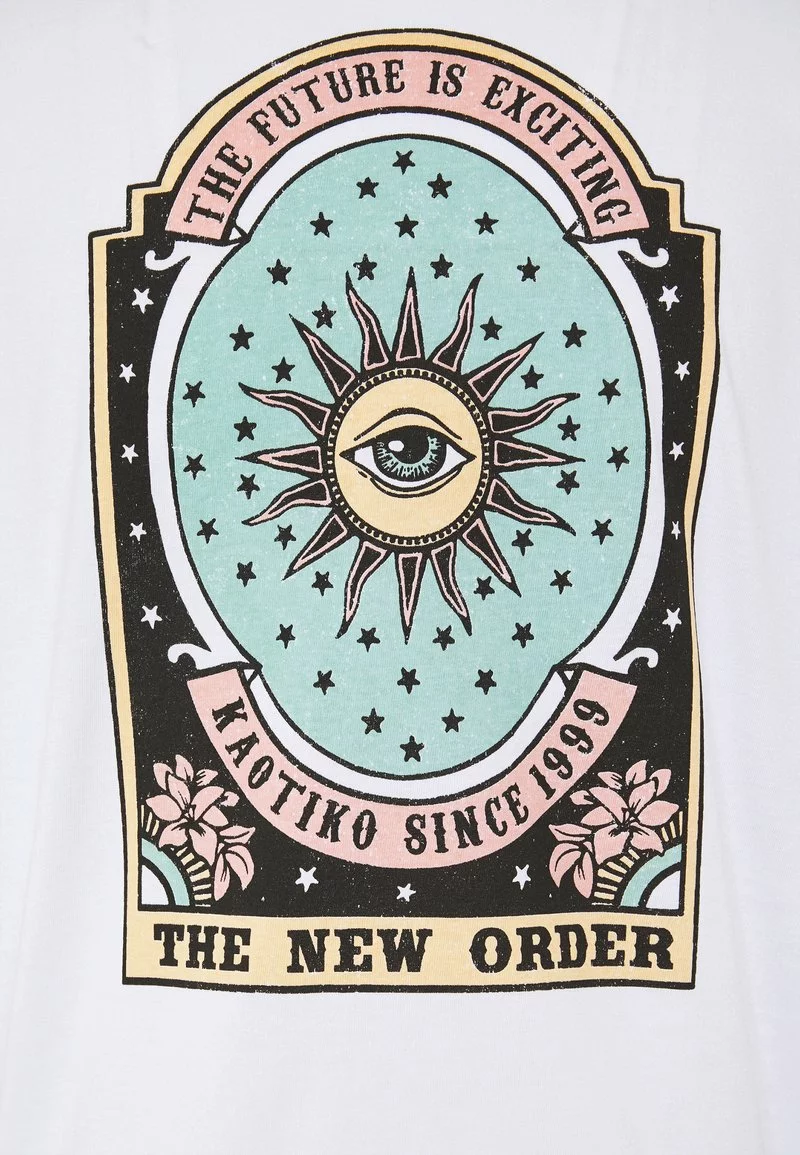Kaotiko UNISEX NEW ORDER - T-Shirt Print - White 10 Kaotiko UNISEX NEW ORDER - T-Shirt Print - White – Bild 8