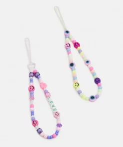 Fire & Glory - Damen FGSILVIANNA PHONE CHARM 2 PACK - Sonstige Accessoires - Prism Pink/multi