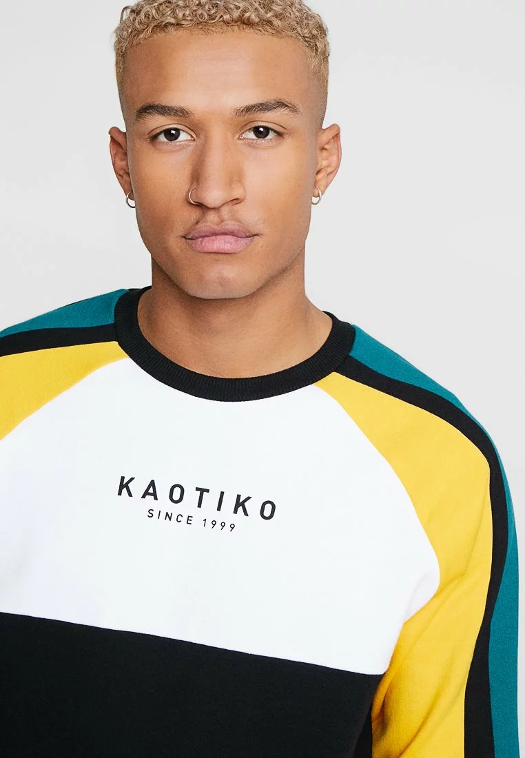 Kaotiko UNISEX - Sweatshirt - Black/white/yellow 7 Kaotiko UNISEX - Sweatshirt - Black/white/yellow – Bild 5