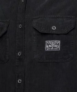 Kaotiko CAM UNISEX - Hemdbluse - Black -Kaotiko || Fire & Glory Populaire Magasin 104e6ec604324527bf143195e35a5970