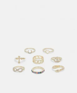 Fire & Glory NUSIA 8 PACK - Ring - Gold-coloured - Damen