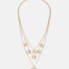 Fire & Glory MITTA COMBI NECKLACE - Halskette - Gold-coloured - Damen