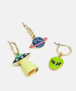 Fire & Glory LUCCA EARRINGS 3 PACK - Ohrringe - Gold-coloured/multi - Damen -Kaotiko || Fire & Glory Populaire Magasin 15e7bb5fb85f4eafb58e57563384fab2