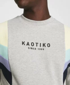 Kaotiko CREW SEATTLE - Sweatshirt - Grey/yellow/green/grape/navy - Unisex 14 Kaotiko CREW SEATTLE - Sweatshirt - Grey/yellow/green/grape/navy - Unisex -Kaotiko || Fire & Glory Populaire Magasin 175bceade61b45d984f3a4217879e48d