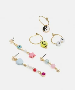 Fire & Glory - Damen EARRINGS 6 PACK - Ohrringe - Gold-coloured -Kaotiko || Fire & Glory Populaire Magasin 1939a48e13714ce0ab2264c2bde1127f