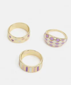 Fire & Glory ULILINA 5 PACK - Ring - Gold-coloured/multi-coloured - Damen 7 Fire & Glory ULILINA 5 PACK - Ring - Gold-coloured/multi-coloured - Damen -Kaotiko || Fire & Glory Populaire Magasin 19bb32d50e26429a842788ddff31e068