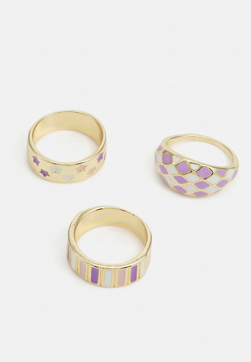 Fire & Glory ULILINA 5 PACK - Ring - Gold-coloured/multi-coloured - Damen 5 Fire & Glory ULILINA 5 PACK - Ring - Gold-coloured/multi-coloured - Damen – Bild 3