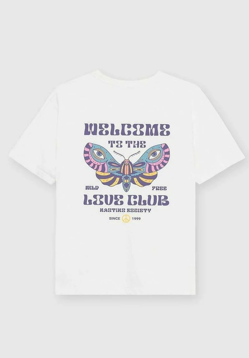 Kaotiko WASHED LOVE CLUB - T-Shirt Print - Blanco - Damen 6 Kaotiko WASHED LOVE CLUB - T-Shirt Print - Blanco - Damen – Bild 4