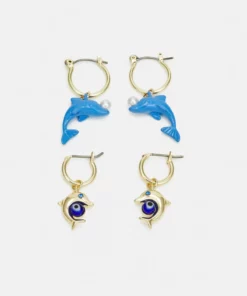 Fire & Glory KARLA EARRINGS 2 PACK - Ohrringe - Gold-coloured/multi - Damen