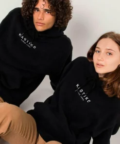 - Unisex KAOTIKO POLAR - Kapuzenpullover - Black