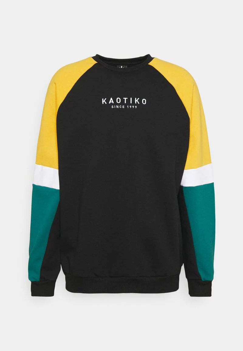Kaotiko CREW SIDNEY - Sweatshirt - Black - Herren 3 Kaotiko CREW SIDNEY - Sweatshirt - Black - Herren