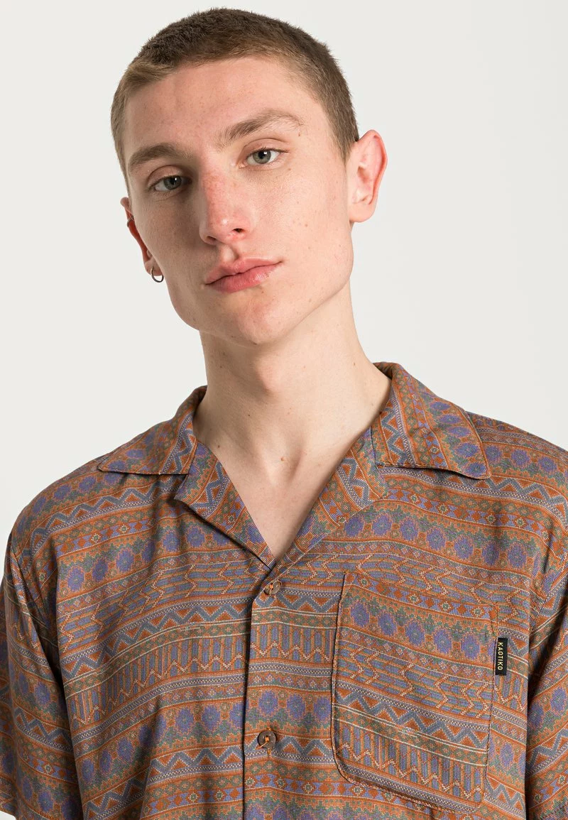 Kaotiko CAMISA KARNAK UNISEX - Hemd - Teja 7 Kaotiko CAMISA KARNAK UNISEX - Hemd - Teja – Bild 5