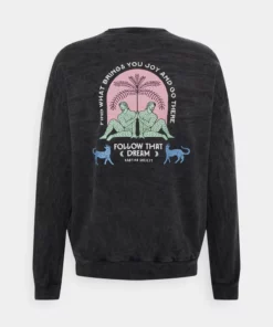 Kaotiko - Unisex CREW DREAM - Sweatshirt - Black