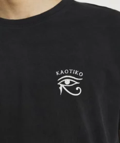 Kaotiko - Herren GARDENS - T-Shirt Print - Black -Kaotiko || Fire & Glory Populaire Magasin 21333675af3d4557b91ecb9d02053928