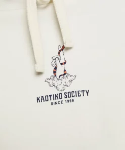 Kaotiko HAND SNAKE - Sweatshirt - Ivory - Herren -Kaotiko || Fire & Glory Populaire Magasin 237acd42355d4ef0804e14384c0cd445