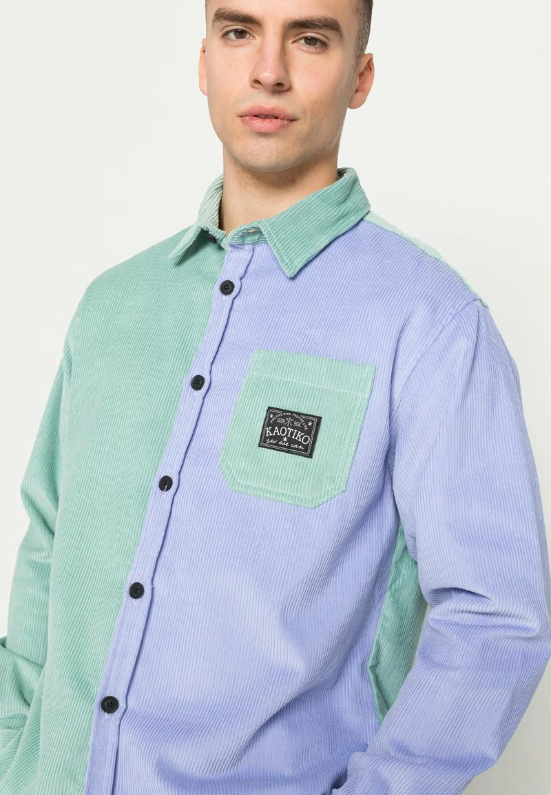 Kaotiko CAM PANA VALLEY - Hemd - Green/ Lila Pastel - Unisex 7 Kaotiko CAM PANA VALLEY - Hemd - Green/ Lila Pastel - Unisex – Bild 5