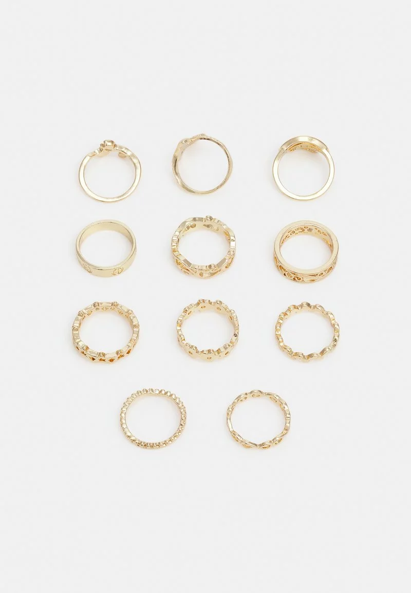 Fire & Glory FGSTARRA 11 PACK - Ring - Gold-coloured - Damen 4 Fire & Glory FGSTARRA 11 PACK - Ring - Gold-coloured - Damen – Bild 2