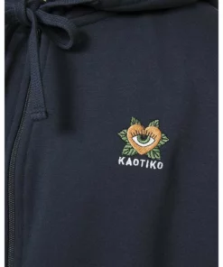 Kaotiko - Unisex Sweatjacke - Blau -Kaotiko || Fire & Glory Populaire Magasin 27dda1d1fd7e4ea3a4ba68034c5cc52c