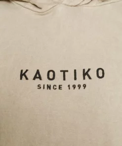 Kaotiko UNISEX - Sweatshirt - Washed Stone -Kaotiko || Fire & Glory Populaire Magasin 2817f913cf2d432f82c993a4e75a2532