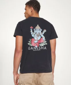 Kaotiko WASHED GANESHA UNISEX - T-Shirt Print - Black -Kaotiko || Fire & Glory Populaire Magasin 28185105e2db4c6a903e097b1446b064