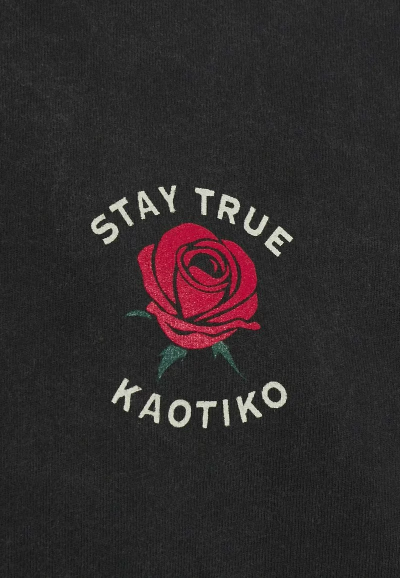Kaotiko STAY TRUE UNISEX - T-Shirt Print - Black Acid Wash 5 Kaotiko STAY TRUE UNISEX - T-Shirt Print - Black Acid Wash – Bild 3