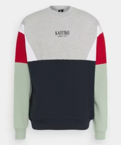 Kaotiko CREW UNISEX - Sweatshirt - Navy -Kaotiko || Fire & Glory Populaire Magasin 2e9ca937a2a04d07b6962537a2efaab7