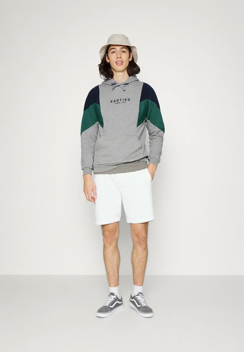 Kaotiko SUD CAP ALBIN - Sweatshirt - Grey/heura/navy - Herren 4 Kaotiko SUD CAP ALBIN - Sweatshirt - Grey/heura/navy - Herren – Bild 2