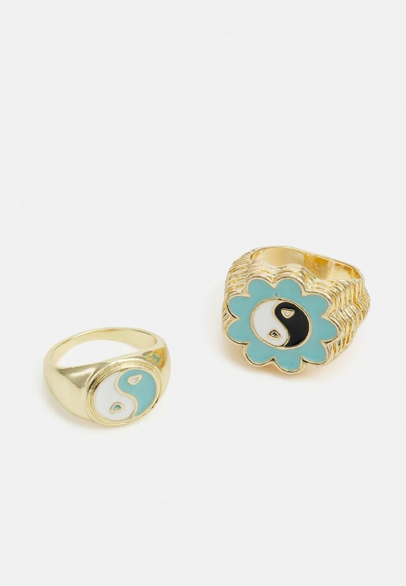 Fire & Glory - Damen VIOLA 4 PACK - Ring - Gold-coloured/multi-coloured 5 Fire & Glory - Damen VIOLA 4 PACK - Ring - Gold-coloured/multi-coloured – Bild 3