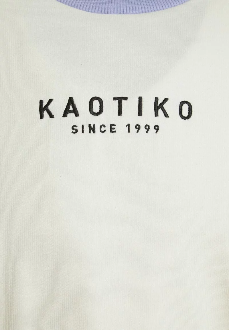Kaotiko CREW SPIKE UNISEX - Sweatshirt - Ivory/yellow/grape/ - Herren 4 Kaotiko CREW SPIKE UNISEX - Sweatshirt - Ivory/yellow/grape/ - Herren – Bild 3