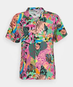 Kaotiko CAMISA ANIMAL 80´S UNISEX - Hemd - Multicolor -Kaotiko || Fire & Glory Populaire Magasin 3444681b28ad406eaab0910e7ff46c34