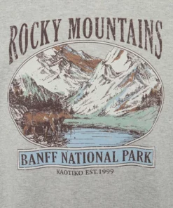 Kaotiko CREW ROCKS MOUNTAINS UNISEX - Sweatshirt - Grey -Kaotiko || Fire & Glory Populaire Magasin 34b7fe80f90a4dd0922f721d91bbf0ba