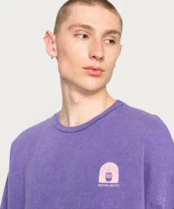 Kaotiko CREW WASHED DREAM UNISEX - Sweatshirt - Dark Purple -Kaotiko || Fire & Glory Populaire Magasin 3718cdd679a7432d9455fb1e58a4c2a6