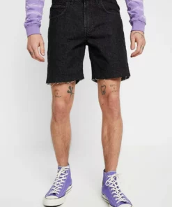 Kaotiko Jeans Shorts - Black - Herren