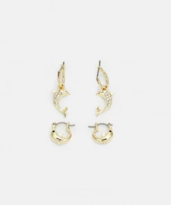 Fire & Glory KAJA EARRINGS 3 PACK - Ohrringe - Gold-coloured - Damen