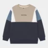 Kaotiko CREW ANSEL UNISEX - Sweatshirt - Navy/beige/white/blue -Kaotiko || Fire & Glory Populaire Magasin 398655c79bb14fd0a1e701bbe49d3589