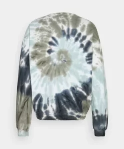 Kaotiko CREW TIE DYE ESPIRAL - Sweatshirt - Blue/white - Herren -Kaotiko || Fire & Glory Populaire Magasin 3a1ec800d4174f67bece4e89b12afe74