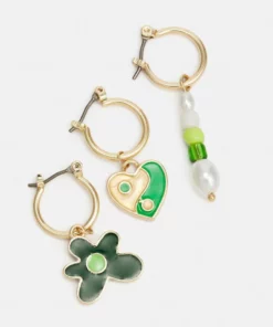 Fire & Glory EARRINGS 4 PACK - Ohrringe - Gold-coloured - Damen -Kaotiko || Fire & Glory Populaire Magasin 3a4f82c2b53149cbb8d749eb67fd2561