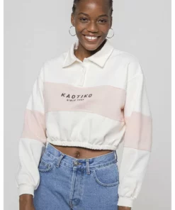 Kaotiko IVORY - Sweatshirt - Weiß - Damen