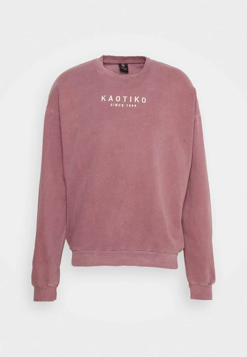 Kaotiko - Herren CREW ALAN - Sweatshirt - Rouge 7 Kaotiko - Herren CREW ALAN - Sweatshirt - Rouge – Bild 5