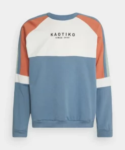 Kaotiko - Herren CREW DENVER - Sweatshirt - Azul Fly