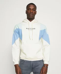 Kaotiko - Herren SUD CAP ALBIN UNISEX - Sweatshirt - Ivory/verde/azul