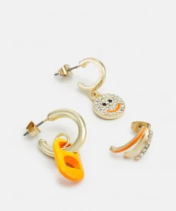 Fire & Glory - Damen LAI EARRINGS 3 PACK - Ohrringe - Gold-coloured/multi -Kaotiko || Fire & Glory Populaire Magasin 4202099b1b434dff9680d2b4748606c1