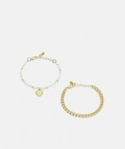 Fire & Glory KRISTEL BRACELET 2 PACK - Armband - Gold-coloured - Damen