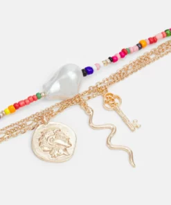 Fire & Glory COLA COMBI NECKLACE - Halskette - Gold-coloured - Damen -Kaotiko || Fire & Glory Populaire Magasin 47153324bf1146fe9f3fd4431677fa5b