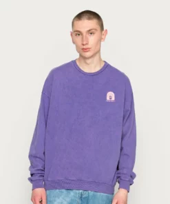 Kaotiko CREW WASHED DREAM UNISEX - Sweatshirt - Dark Purple -Kaotiko || Fire & Glory Populaire Magasin 498a3edca63c4aeea427dcc173d5008e