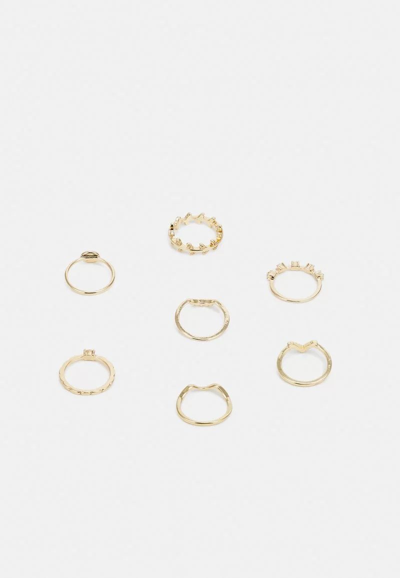 Fire & Glory - Damen 7 PACK - Ring - Gold-coloured 4 Fire & Glory - Damen 7 PACK - Ring - Gold-coloured – Bild 2