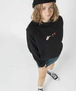 Kaotiko - Damen Strickpullover - Black