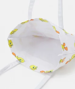 Fire & Glory TWEETY TOTEBAG - Shopping Bag - Brigth White - Damen -Kaotiko || Fire & Glory Populaire Magasin 52473fa8fe6f4e899d6ba184239ecf9e